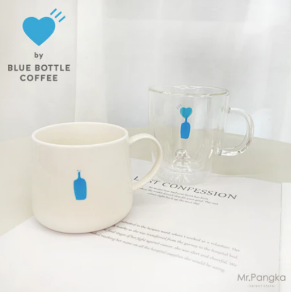 圖片 𝐌𝐫.𝐏𝐚𝐧𝐠𝐤𝐚©現貨💙日本 BLUE BOTTLE x HUMAN MADE 藍瓶 聯名 清澄白河 玻璃杯 馬克杯