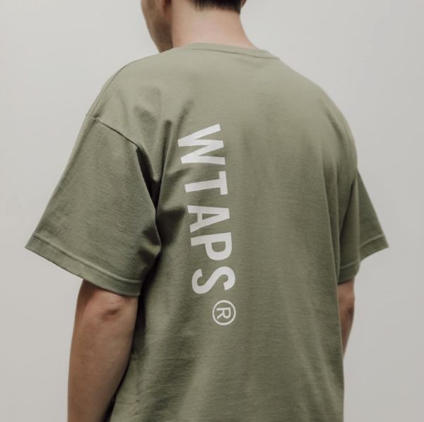 圖片 𝐌𝐫.𝐏𝐚𝐧𝐠𝐤𝐚©現貨🖤WTAPS SIGN SS COTTON LOGO 目錄隱藏款 短T 短袖 白色 軍綠色
