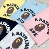 圖片 𝐌𝐫.𝐏𝐚𝐧𝐠𝐤𝐚©現貨❤️BAPE COLLEGE TEE 猿人頭 短T 短袖 大童款 大童裝 上衣