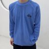 圖片 𝐌𝐫.𝐏𝐚𝐧𝐠𝐤𝐚©現貨💙STUSSY RAGLAN THERMAL LS CREW LOGO 華夫格長T 長袖 潮流