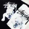 圖片 𝐌𝐫.𝐏𝐚𝐧𝐠𝐤𝐚©現貨 🖤STUSSY STOCK DOG TEE 法鬥 鬥牛犬 短T 短袖 美式 狗狗 上衣