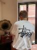 圖片 𝐌𝐫.𝐏𝐚𝐧𝐠𝐤𝐚©現貨🖤STUSSY BASIC STÜSSY TEE 基本款 背面大LOGO 胸口小LOGO 短T