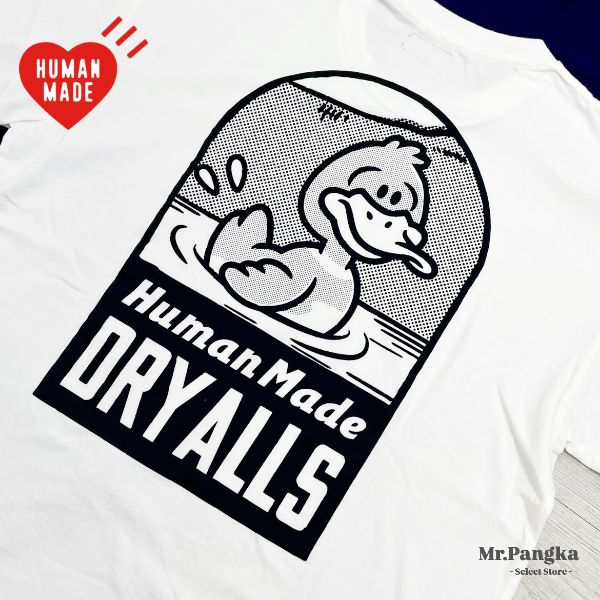 圖片 𝐌𝐫.𝐏𝐚𝐧𝐠𝐤𝐚©現貨❤️HUMAN MADE GRAPHIC T-SHIRT 背後 卡通 鴨子 塗鴉 短T 短袖