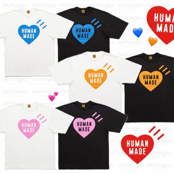 圖片 𝐌𝐫.𝐏𝐚𝐧𝐠𝐤𝐚©現貨❤️HUMAN MADE HEART T-SHIRT 店鋪限定 城市限定 愛心短Ｔ 限量 短袖