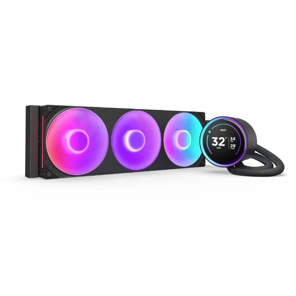 圖片 【NZXT美商恩傑】Kraken Elite 360 RGB V2 渦輪幫浦水冷  黑