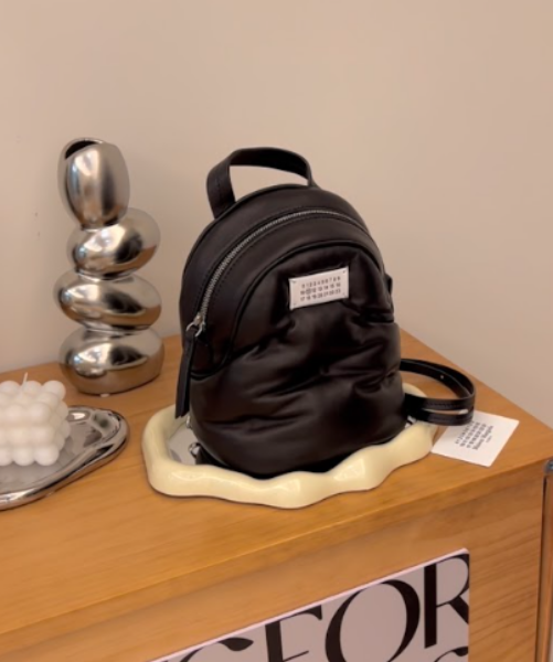 圖片 【MARGIELA】GLAM SLAM 雲朵雙肩包 黑色