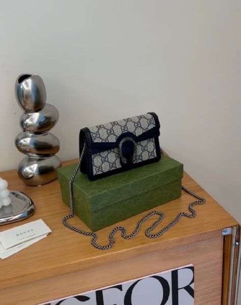 圖片 【GUCCI】DIONYSUS 超迷你酒神包 黑色