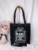 圖片 KARL LAGERFELD 卡爾 帆布托特包