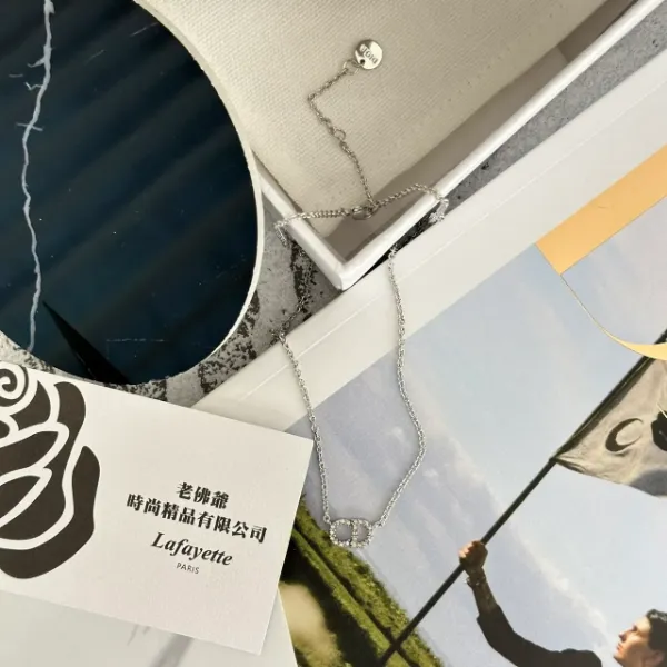 圖片 DIOR Clair D Lune 銀色項鏈
