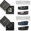 圖片 Michael Kors MK雙扣頭雙面皮帶禮盒