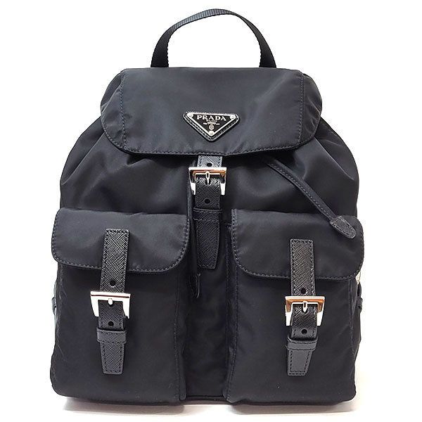 圖片 《我最便宜!全新正品》PRADA Re-Nylon 小款後背包 黑色