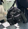圖片 《我最便宜!全新正品》PRADA Re-Nylon 中款後背包(並附拉鍊小包) 黑色