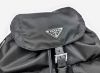 圖片 《我最便宜!全新正品》PRADA Re-Nylon 中款後背包(並附拉鍊小包) 黑色