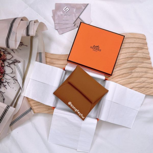 圖片 Hermes 愛馬仕bastia 兩折零錢包