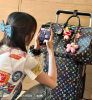 圖片 LV x 村上隆聯名 LV x TM M13257 黑色 彩色原花 帆布 x TM Speedy Soft 30 兩用包