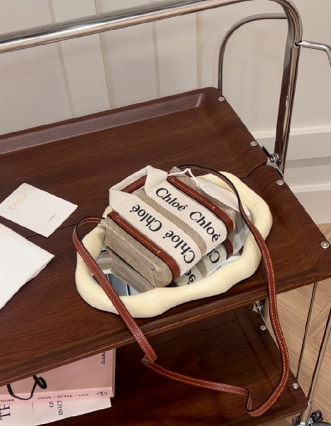 圖片 【CHLOE】NANO WOODY 托特包 棕色