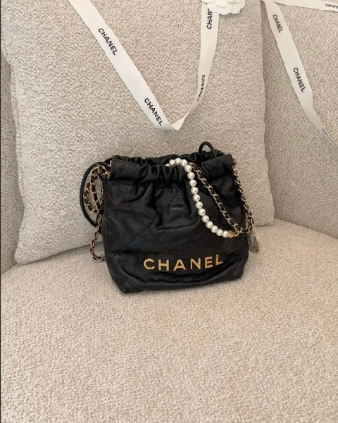 圖片 【CHANEL】珍珠22BAG 迷你黑色