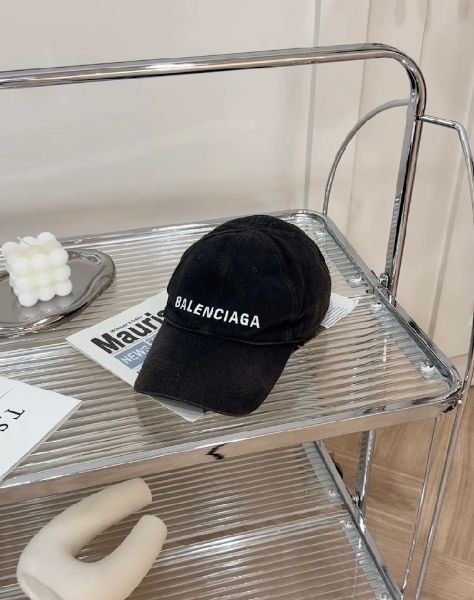 圖片 【BALENCIAGA】LOGO棒球帽 黑色