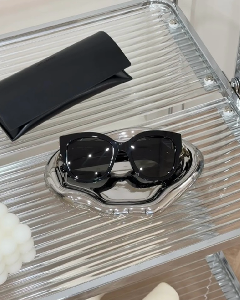 圖片 【YSL】SLM95F001墨鏡 黑色