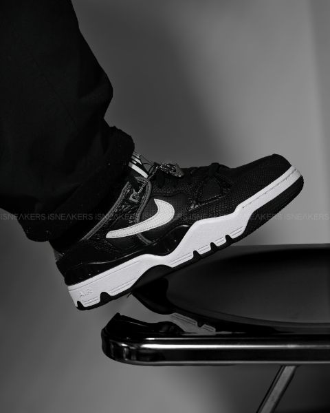 iSNEAKERS 現貨 NIGO x Nike Air Force 3 "Black Croc" 黑白金標 HF7630-001