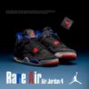NICEDAY 現貨 Air Jordan 4 Rare Air 黑藍紅 黑 紅 藍 麂皮 經典 男鞋 AJ4 FV5029-003