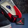 NICEDAY 現貨 Air Jordan 4 Rare Air 黑藍紅 黑 紅 藍 麂皮 經典 男鞋 AJ4 FV5029-003