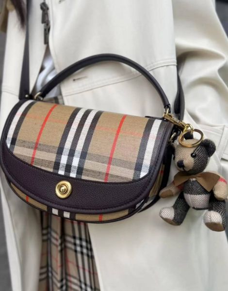 圖片 《我最便宜!全新正品》Burberry Highlands 肩背手提包