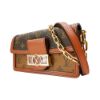 圖片 Louis Vuitton Dauphine East West 帆布肩背斜背二用包(M46757-咖)
