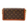 圖片 Louis Vuitton Dauphine East West 帆布肩背斜背二用包(M46757-咖)
