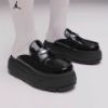 NICEDAY 代購 Air Jordan Mule Black 穆勒鞋 穆勒 黑 漆皮 亮面 全黑 黑魂 女款 男女尺寸 HJ4292-001