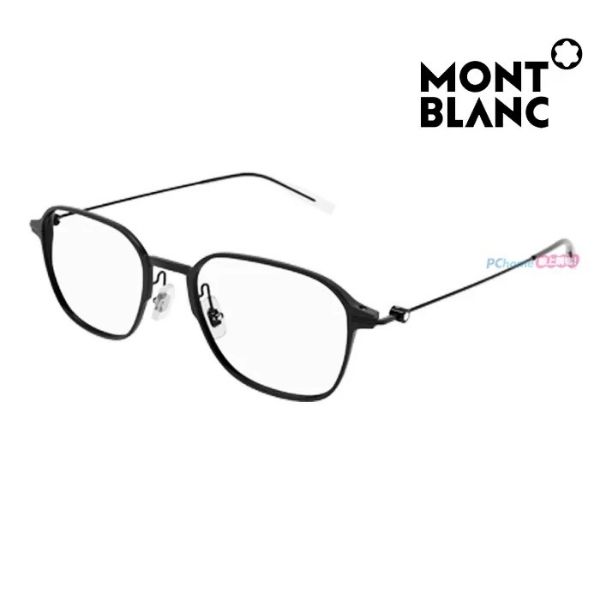 圖片 【現貨】麗睛眼鏡【萬寶龍 MONT BLANC】可刷卡分期 MB0358O 黑-L號 萬寶龍眼鏡 萬寶龍鏡框
