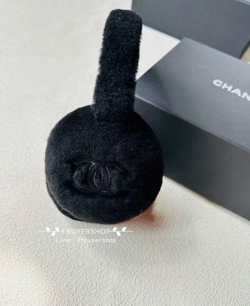 圖片 Chanel 24N 爆款🔥黑色毛毛耳罩