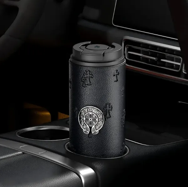 圖片 ZIPPO 克羅心設計 限量 黑魂 保溫杯