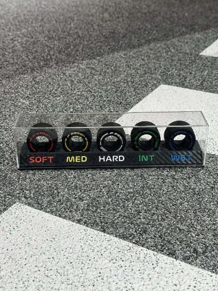 圖片 3D打印 F1賽車 輪胎 展示架