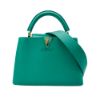圖片 Louis Vuitton 展示品 Capucines BB Taurillon皮革金飾LV掀蓋手提斜背包(M21690-祖母綠)
