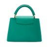 圖片 Louis Vuitton 展示品 Capucines BB Taurillon皮革金飾LV掀蓋手提斜背包(M21690-祖母綠)
