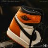 NICEDAY 現貨 Air Jordan 1 Retro High OG Shattered Backboard 黑橘 扣碎 橘色 高筒 DZ5485-008
