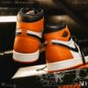 NICEDAY 現貨 Air Jordan 1 Retro High OG Shattered Backboard 黑橘 扣碎 橘色 高筒 DZ5485-008