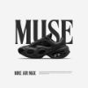 NICEDAY 現貨 Air Max Muse Triple Black 黑魂 黑貓 黑 灰黑 麂皮 女鞋 HQ1831-001
