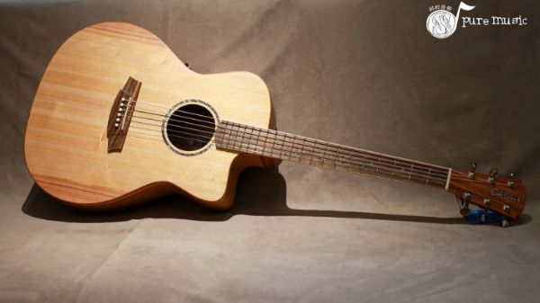 ColeClark SAN1EC-BM 大葉南洋杉/昆士蘭楓木 三系統拾音器 全單板木吉他