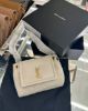 圖片 《現貨2~3日可收到! 》 SAINT LAURENT YSL Nolita小羊皮鏈袋包 (復古白色)
