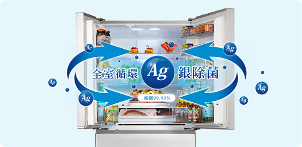 圖片 CHIMEI 奇美直流變頻3門電冰箱UR-P61VC9