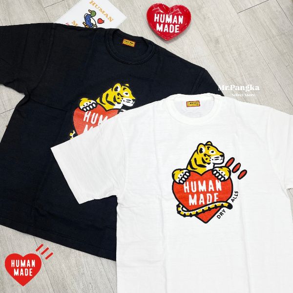 圖片 𝐌𝐫.𝐏𝐚𝐧𝐠𝐤𝐚©現貨❤️HUMAN MADE GRAPHIC T-SHIRT 愛心老虎短T 短袖 動物短T 心型