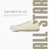NICEDAY 代購 Converse 匡威 ALL STAR SQUARETOE OX 方頭 米白 米 白 經典 帆布鞋 31316071