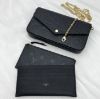 圖片 《現貨最低特價 》Louis Vuitton LV Monogram Empreinte 經典皮革款三合一鏈帶包 黑色