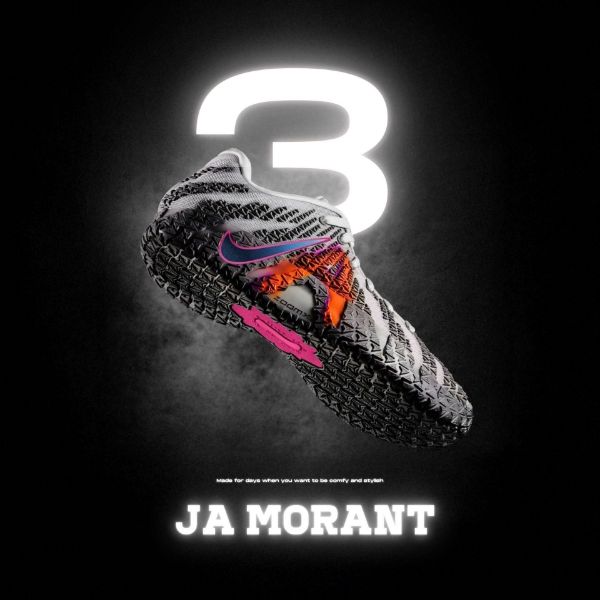 NICEDAY 代購 Nike Ja morant 3 莫蘭特 三代 灰 XDR 實戰 籃球鞋 HF2794-100