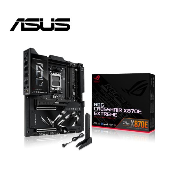 圖片 華碩 ROG CROSSHAIR X870E EXTREME(電競/水冷・AMD頂級旗艦)