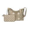 圖片 Louis Vuitton 展示品 CarryAll PM 壓花牛皮肩背包(M47180-斑鳩灰)