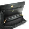 圖片 Chanel 展示品 Boy 粒紋牛皮皮穿鍊飾邊金鍊Woc斜背包(AP1117-黑)