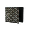 圖片 Goyard Victoire Wallet 帆布對折8卡短夾(黑)